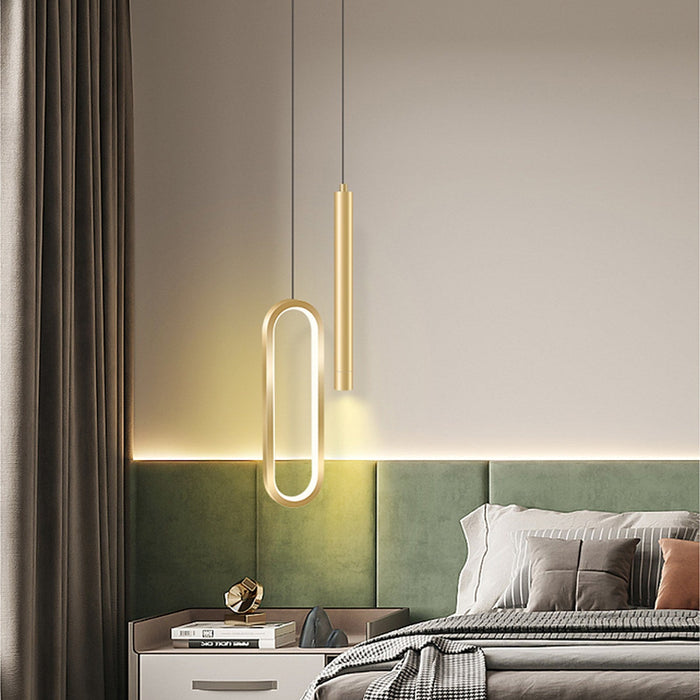 Suspension LED nordique de chevet
