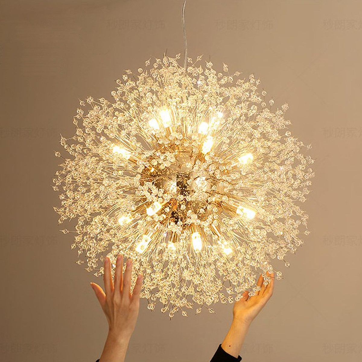 Suspension pissenlit LED