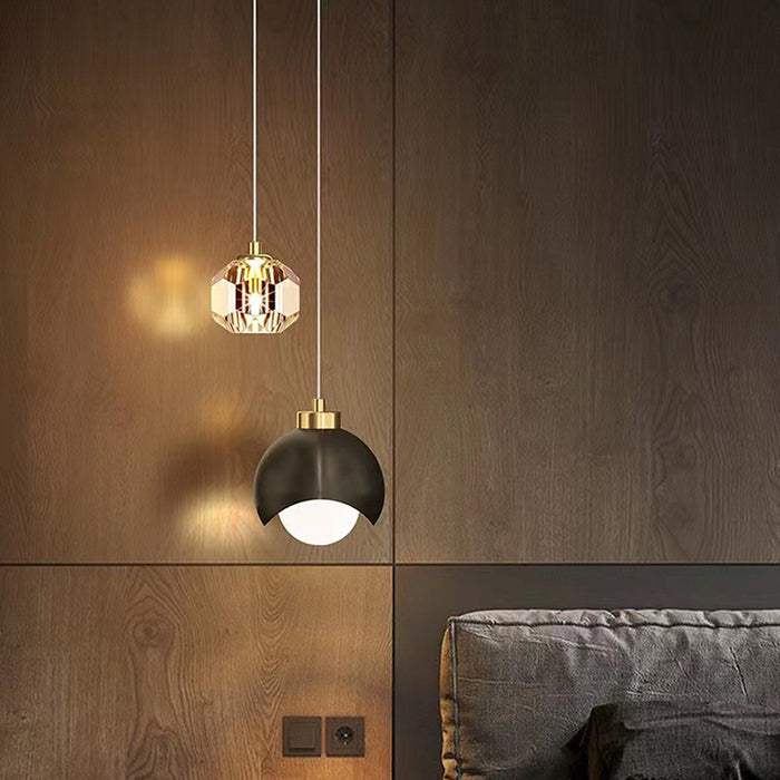 Suspension cristal pour chevet