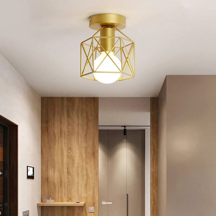 Suspension LED ronde compacte