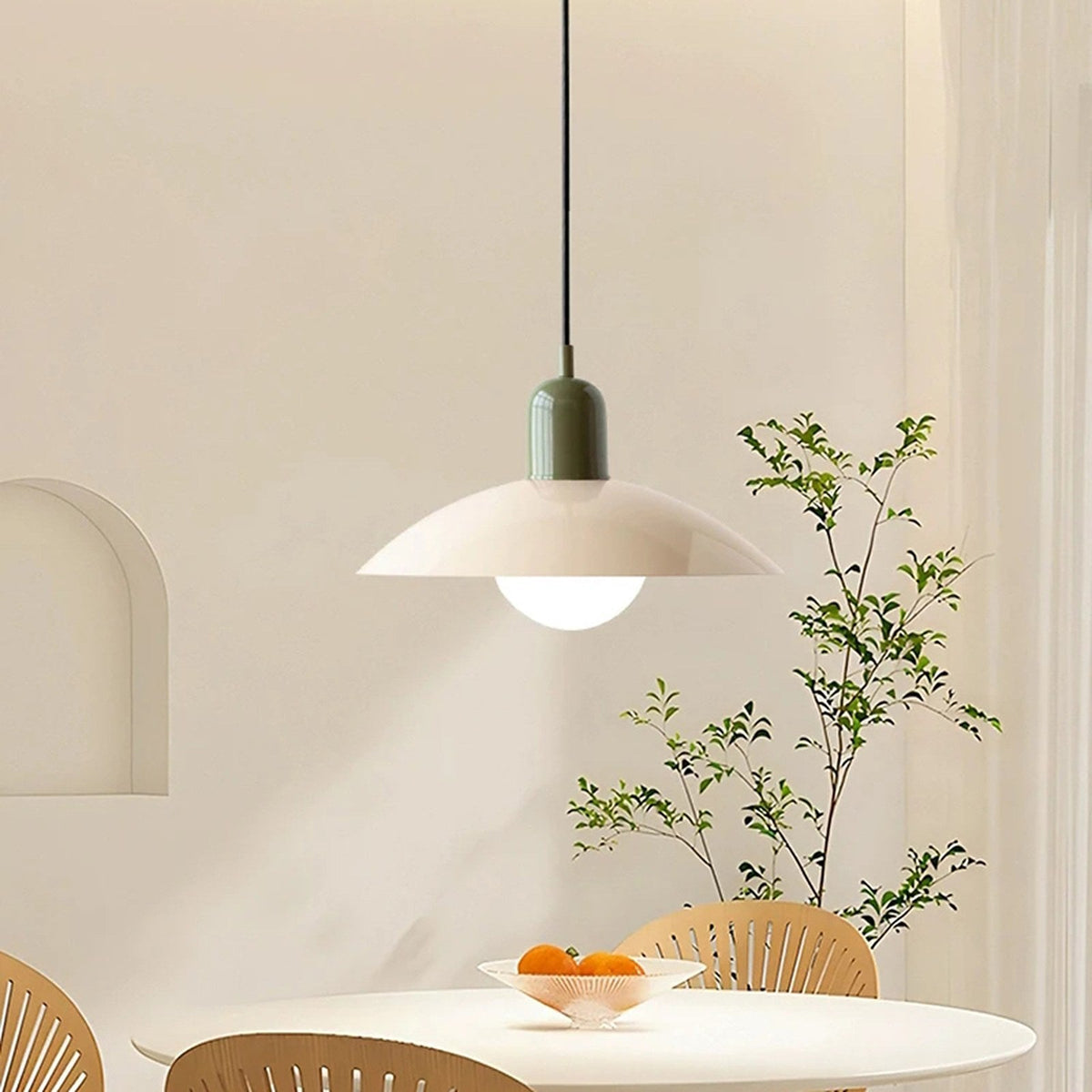 Suspension macaron scandinave